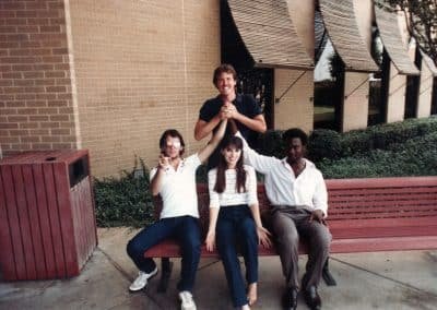Traci Vacarri and Friends at Mall in Abeline Texas